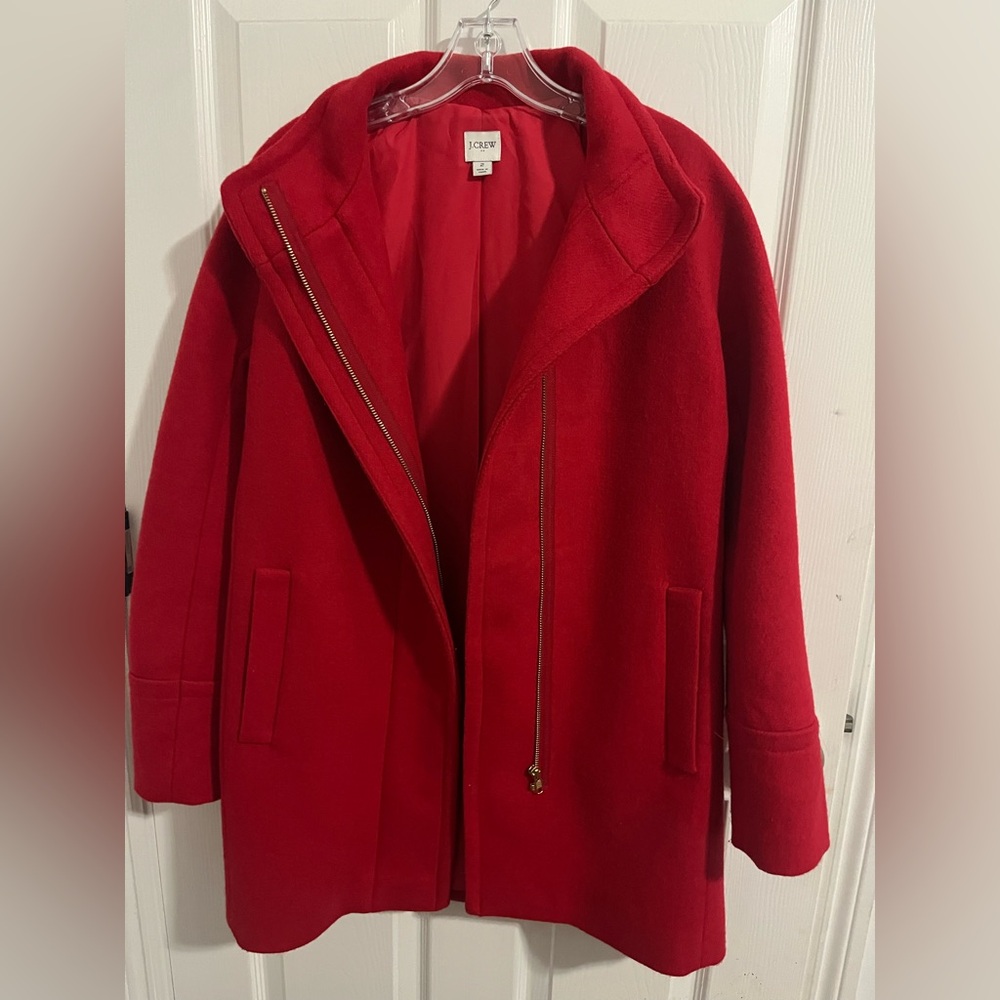 J. Crew Red Women's Coat